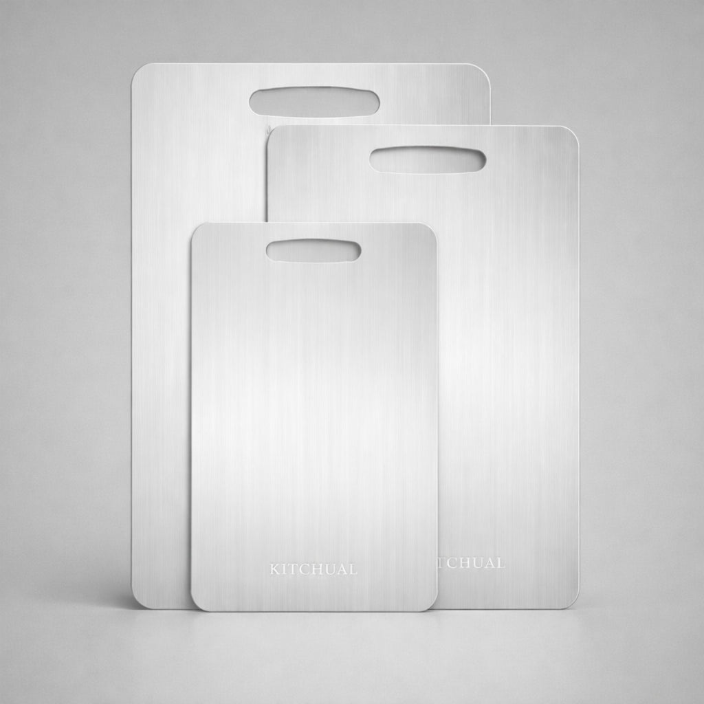 Set of 3 100% Titanium Cutting Boards