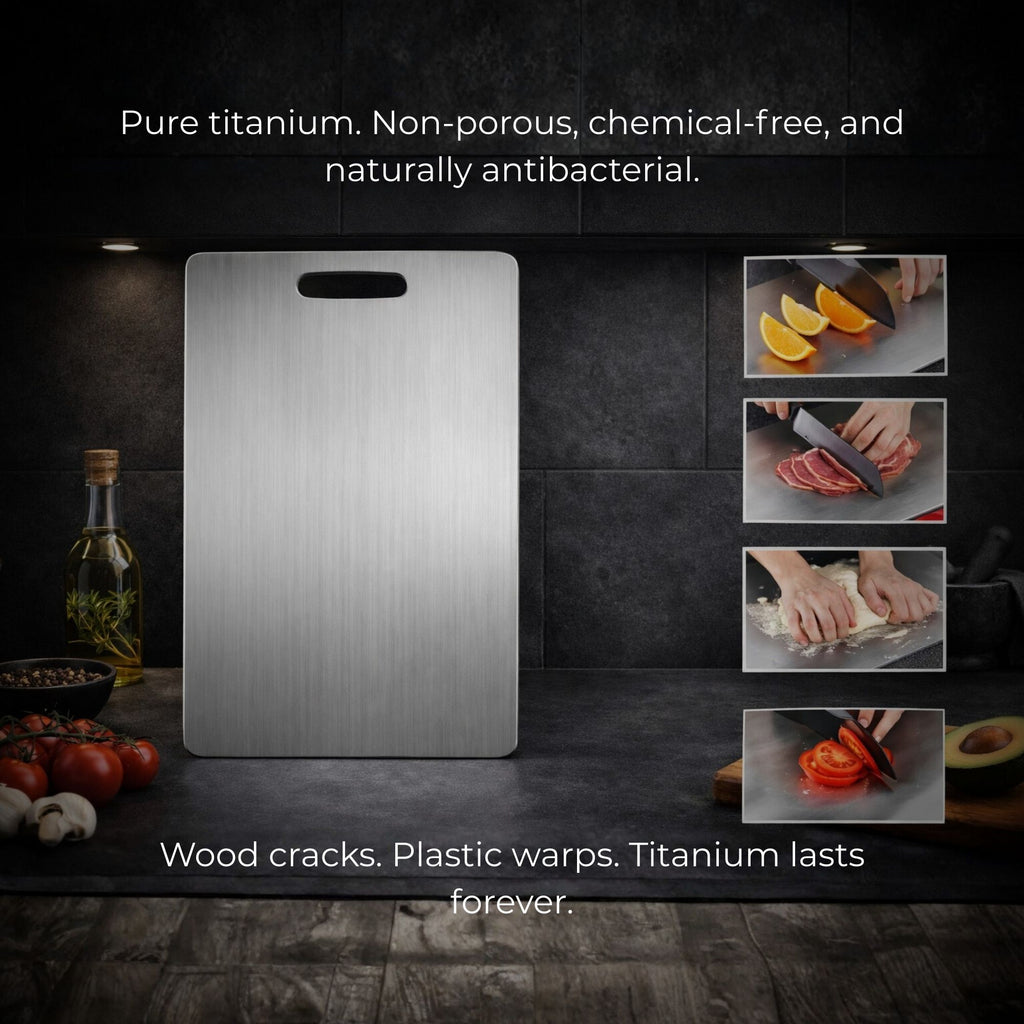 Set of 3 100% Titanium Cutting Boards