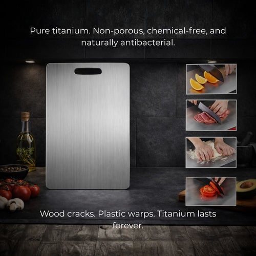 Set of 3 100% Titanium Cutting Boards